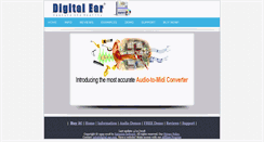 Desktop Screenshot of digital-ear.com
